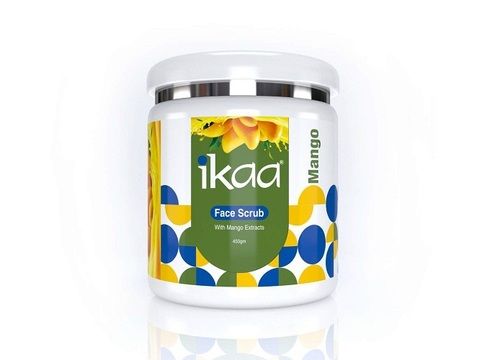 Ikaa Face Scrub With Mango Extracts 450G Ingredients: Herbal