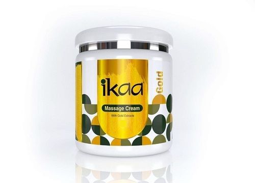 Ikaa Massage Cream With Gold Extracts 1Kg Ingredients: Herbal