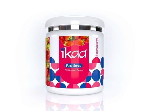 Ikka Face Scrub with Strawberry Extracts 1Kg