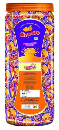Tittos Orange Flavoured Candy 400 Pack