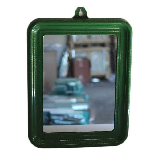 Yellow 7X9 Inch Plastic Frame Mirror