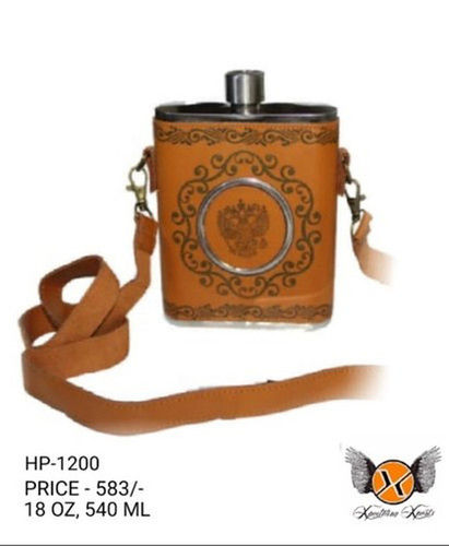 Brown Black Color Hip Flask (Hp-1200)