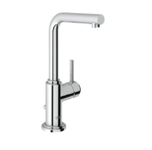 Grohe Atrio Single Lever Stainless Steel Basin Mixer Size: 1/2 Inch