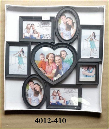 Plastic Wall Mounted Collage Photo Frame