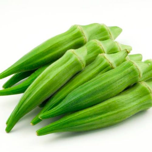 Potassium 299 mg Calcium 8% Protein 1.9 g Natural Healthy Green Fresh Okra