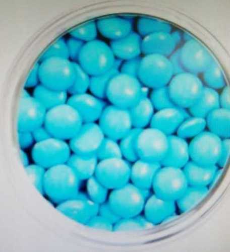 Sky Blue Round Chocolate Gems