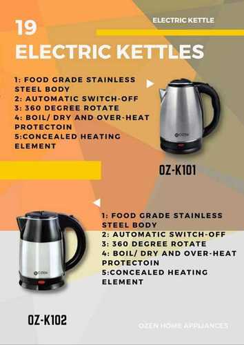 Stainless Steel Electric kettle With Automatic Switch Off