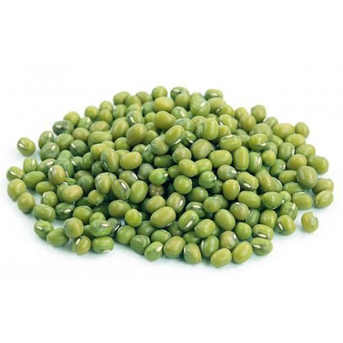 Vitamin A 2% Calcium 13% Calories 347/100Gms Whole Green Mung Bean Grain Size: Standard