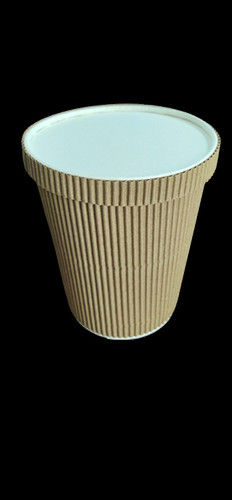 Matte Lamination 750Ml Ripple Container With Lid