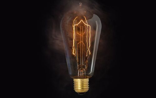 Carbon Filament Light Bulb Body Material: Ceramic