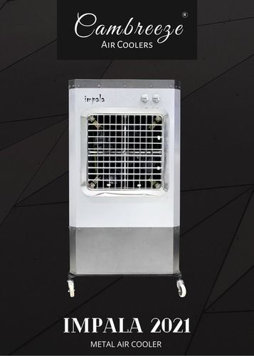 Floor Standing Castor Wheel Mounted Cambreeze Impala Heavy Duty Metal Air Cooler Place Of Origin: Ahmedabad