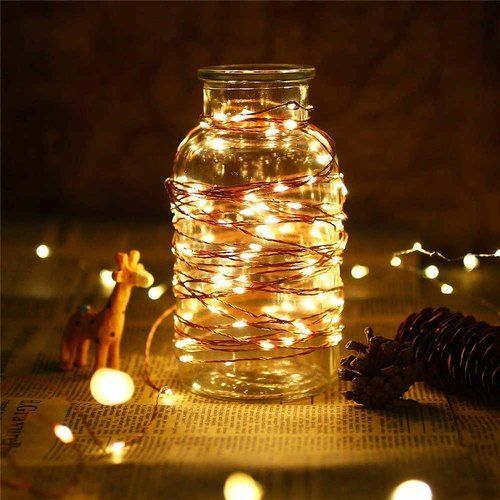 Yellow Led 10 Meter Fancy Fairy Light For Indoor Decor