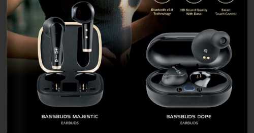 Personal Use Black Earphone Warranty: 6-12 Months