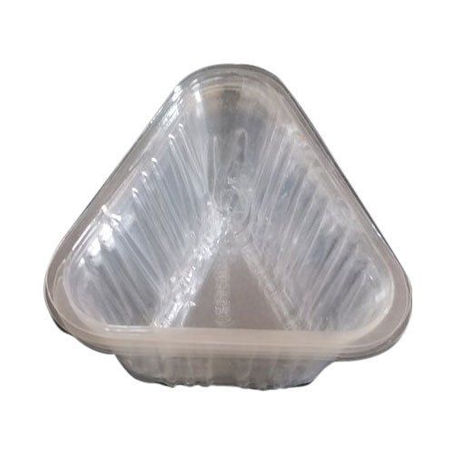 Transparent Rectangular Shape Plain Plastic Hips Tray