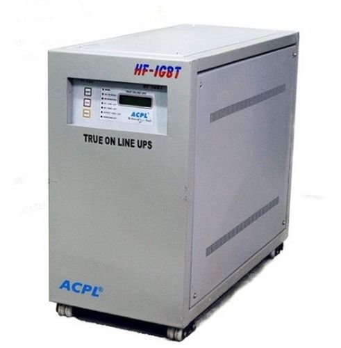 Single Phase Hf Igbt Acpl Online Ups Frequency (Mhz): 40-60 Hertz (Hz)