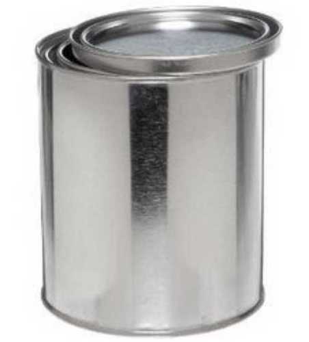 Silver Stainless Steel Tin Container