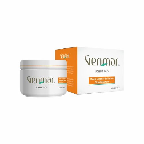 Smooth Texture Venmar Scrub Pack For Deep Cleaner And Retain Skin Moisture