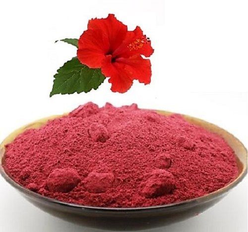 Herbal Anti Inflammatory Red Hibiscus Rosa Flower Dry Powder