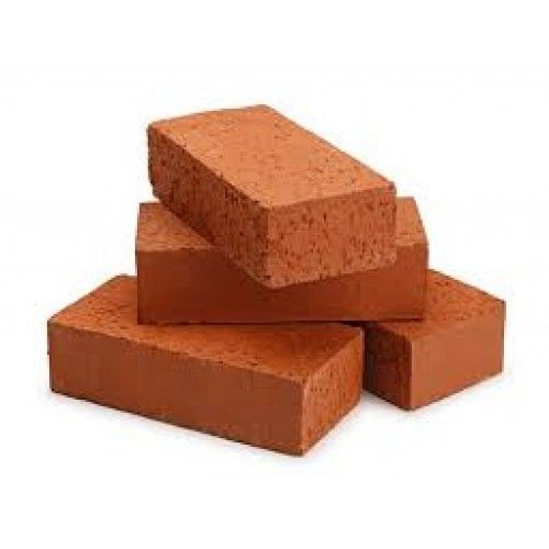 Clay High Strength Cuboid Shape Red Brick