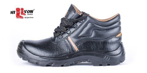 Black Hilson Apache Steel Toe Industrial Safety Shoes