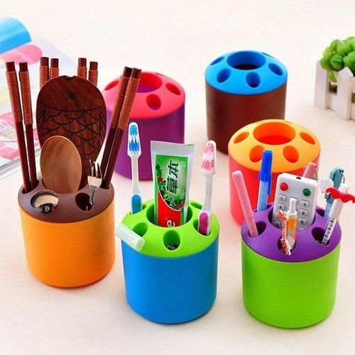 Round New Creative Toothbrush Holder