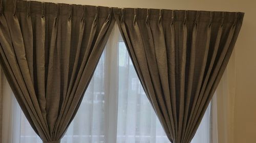 Shrink-Resistant Plain Solid Colour D Decor Curtains