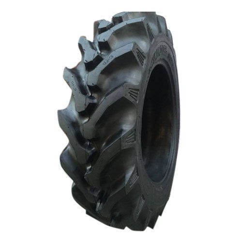 Black Round Tractor Tyre