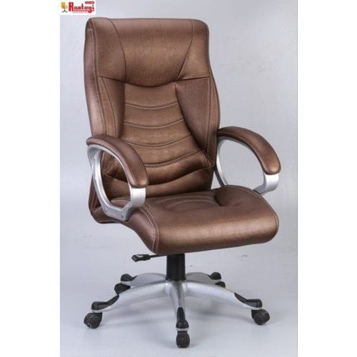 High Back Hydraulic Lift Leather Rotating Office Chair