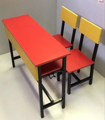 Institutional Educational 2 Seater Wooden Bench