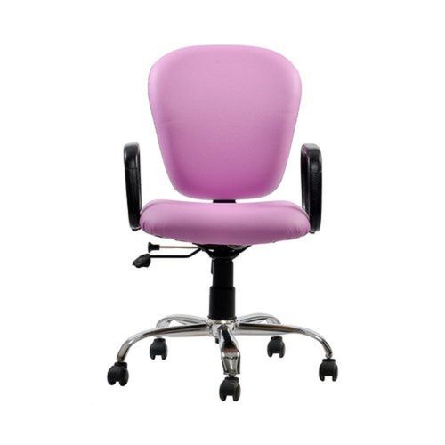 Rotatable Office Chair - Color: Pink