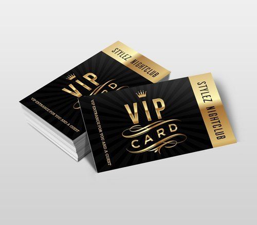 Smooth Finish VIP Plastic Cards