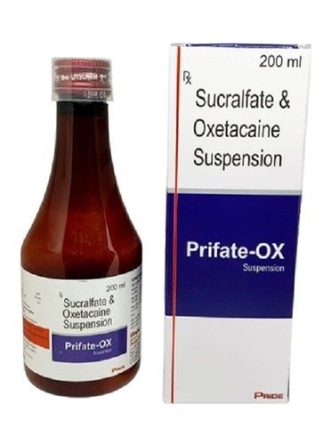 Sucralfae And Oxetacaine Suspension 200 Ml