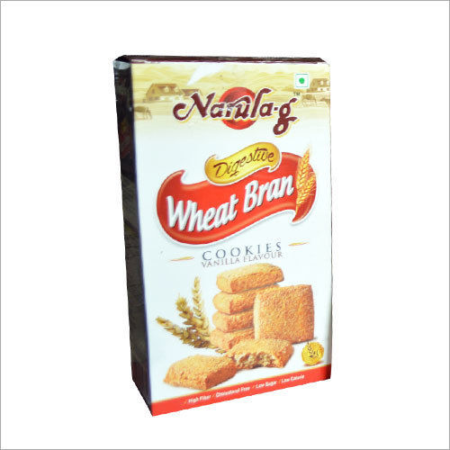 Wheat Bran Vanilla Flavour Cookies