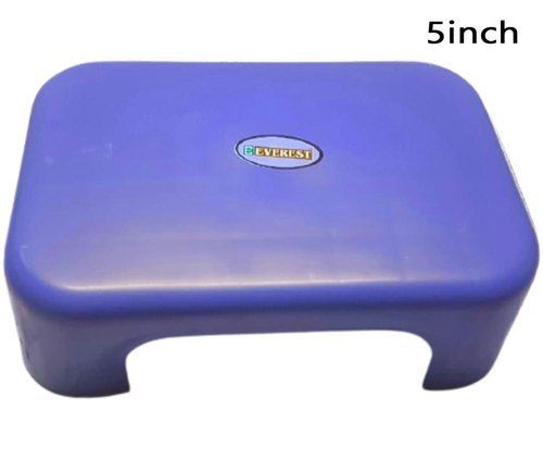 Purple 5 Inch Plastic Bathroom Stool