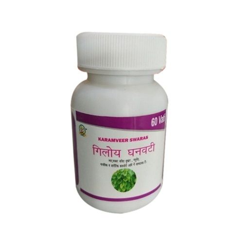 Ayurvedic Immunity Booster Antiviral Giloy Ghan Vati Tablets Age Group: For Adults