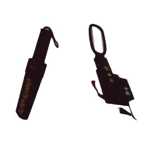 Black Hand Held Metal Detector Waterproof: Yes