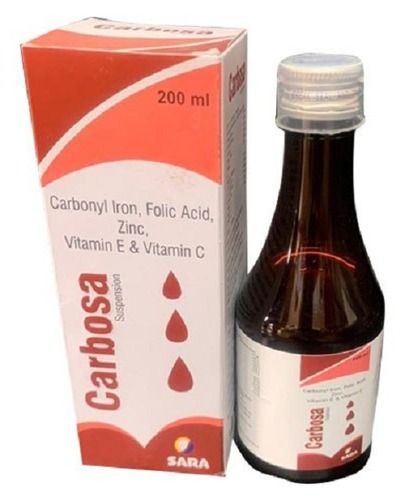 Carbonyl Iron Folic Acid Zinc Vitamin E And Vitamin C Syrup