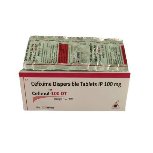 Cefixime Dispersible Tablets Ip 100mg