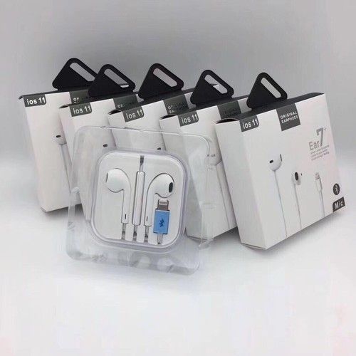 Ear7 Iphone 7 Wired Bluetooth Earpods Headset Body Material: Plastic