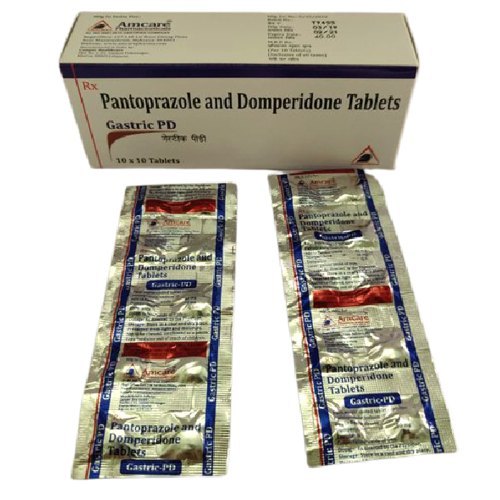गैस्ट्रिक पीडी पैंटोप्राजोल और डोमपरिडोन टैबलेट