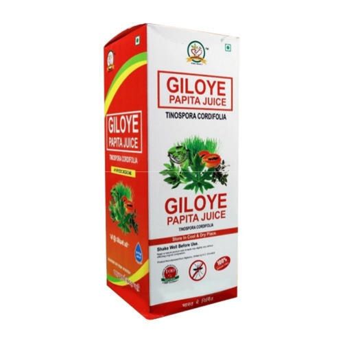 Herbal Dengue Fever Cure Giloy Papaya Mix Juice