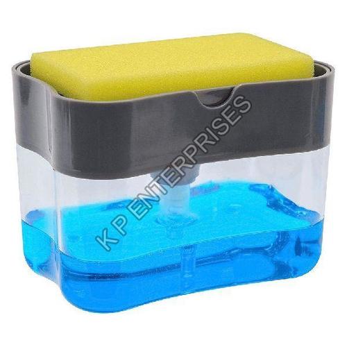 Abs Kitchen Soap Dispenser And Sponge Holder