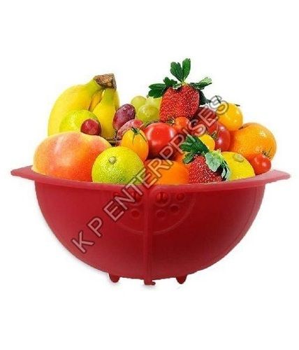 Plastic Plain Fruit Bowl