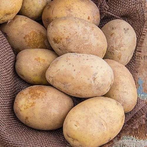 Round & Oval Potassium 421 Mg 12% Total Carbohydrate 17 G 5% Dietary Fiber 2.2 G 8% Organic Brown Fresh Potato