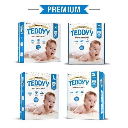 Teddy Easy Baby Diaper Pants Size  S   46 U