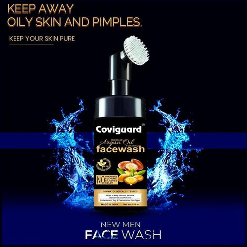 Coviguard Moroccan Argan Oil Foaming Facewash