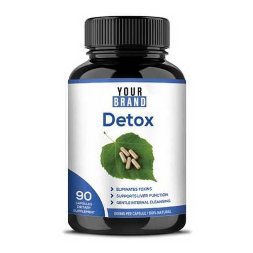 Detox 90 Capsule Of Dietary Supplements Cool And Dry Place