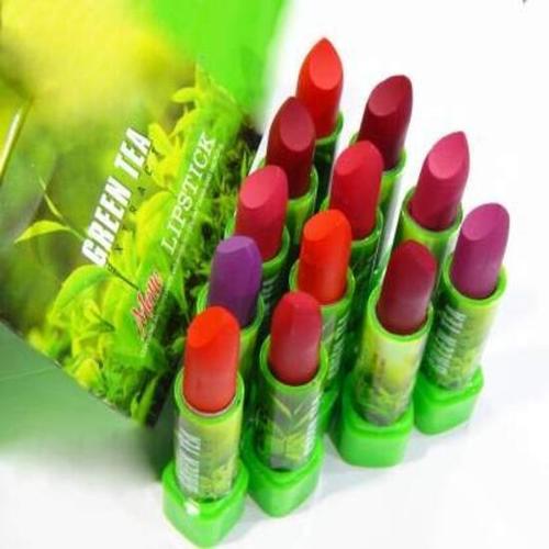 Green Tea Cosmetic Lipsticks