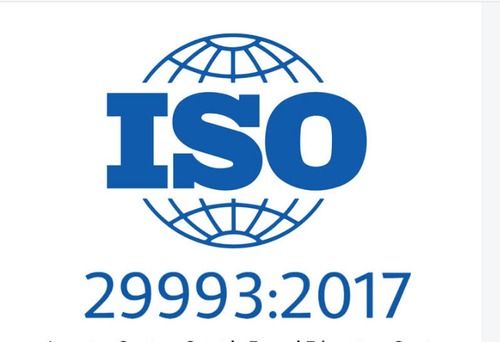 Iso 29993:2017 Certification Services