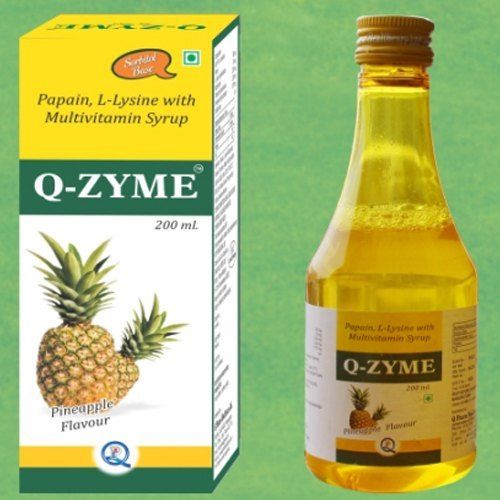 Papain L-Lysine With Multivitamin Syrup